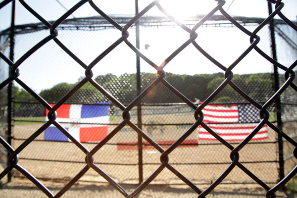 Dominican American Flags