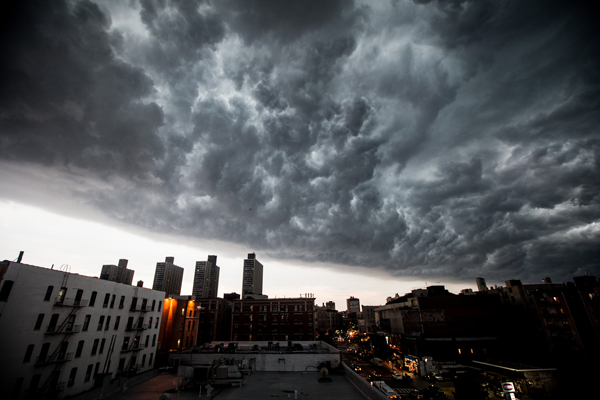 Storm over Washington Heights