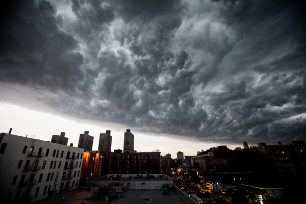 Clouds over Washington Heights