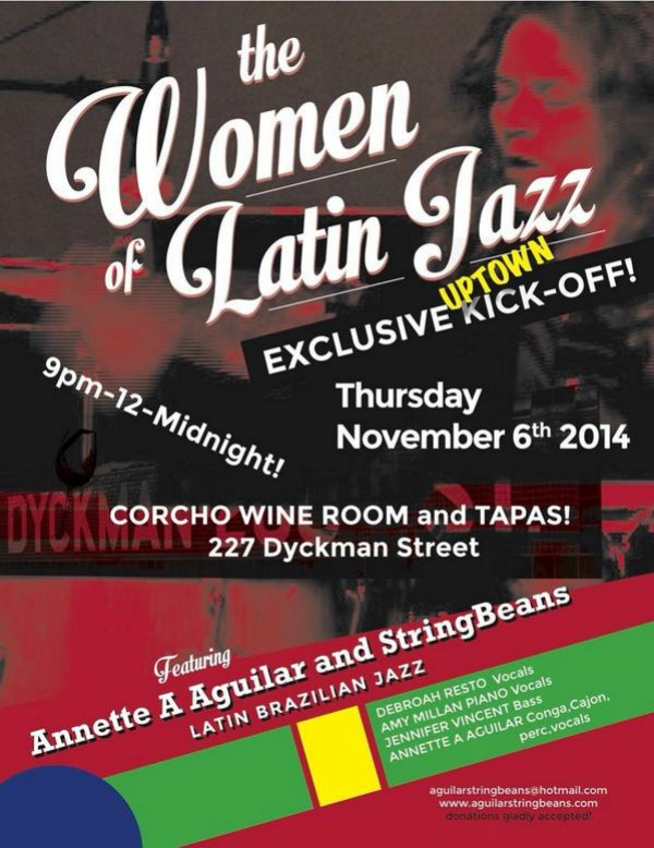 The Women of Latin Jazz @ Corcho