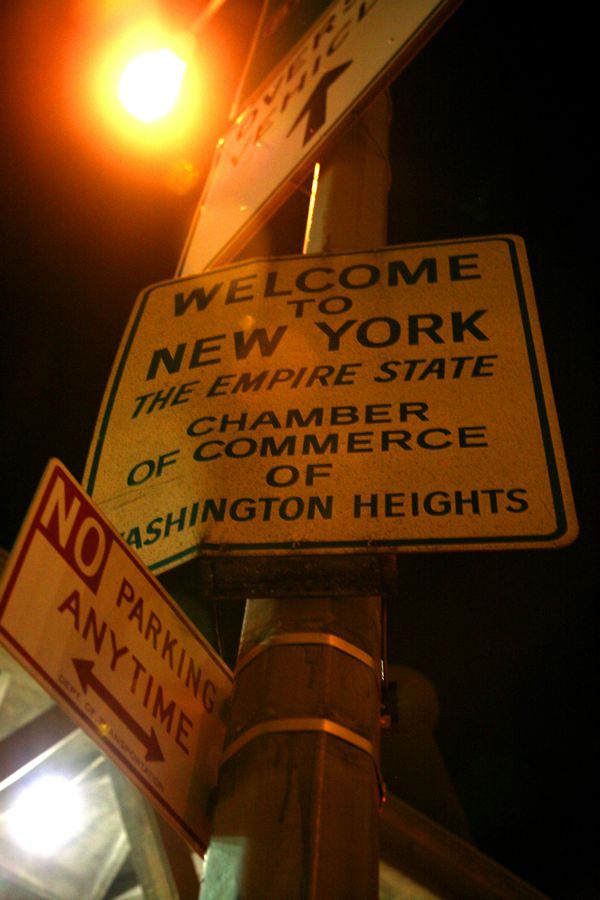 Washington Heights Sign