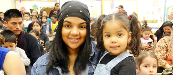 “It’s been very rewarding,” said Stephanie Batista (left) with her daughter Sarayi.