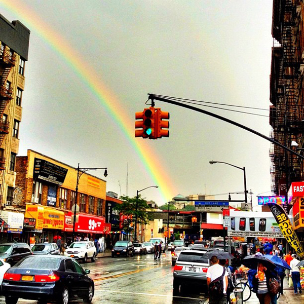Rainbow 207th Street Inwood Washington Heights