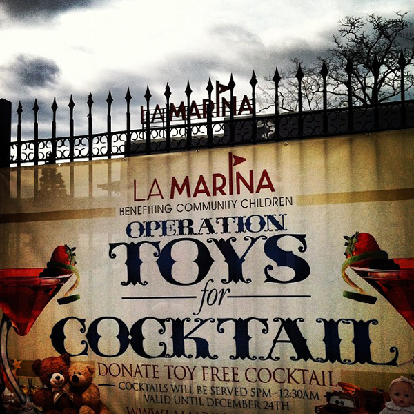 Operation Toys for Cocktails At La Marina