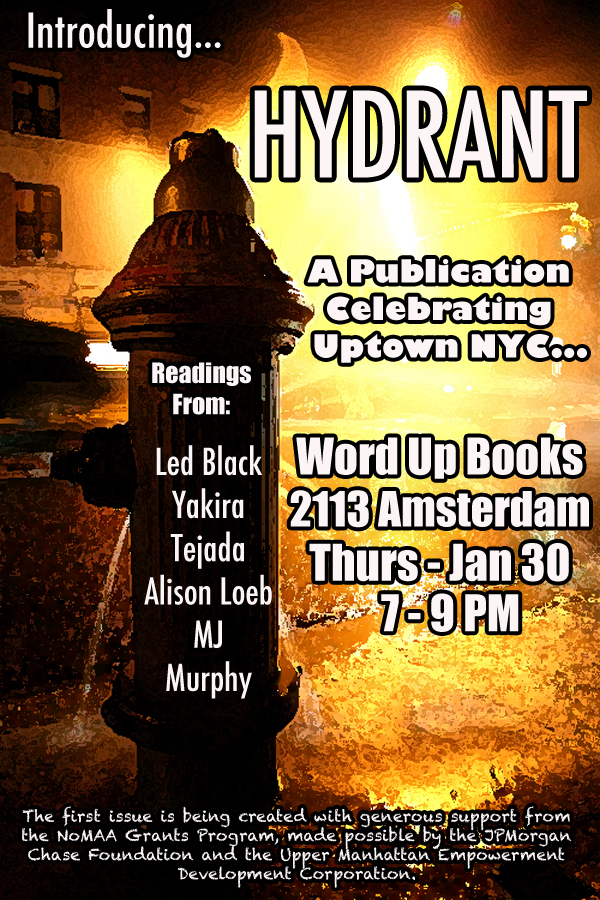 Hydrant Word Up Books - Washington Heights