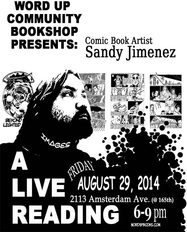 Sandy Jimenez - Word Up Books - Washington Heights