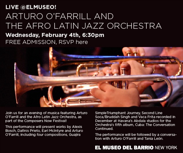 Arturo O'Farrill and The Afro Latin Jazz Orchestra @ El Museo