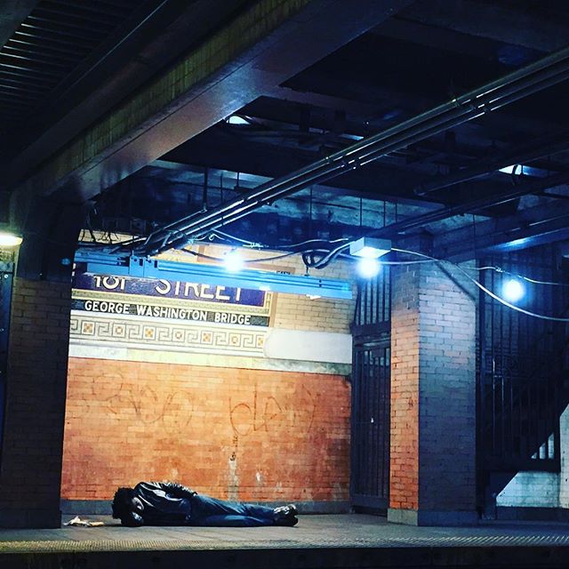 Homeless Man 181 St Street - Washington Heights