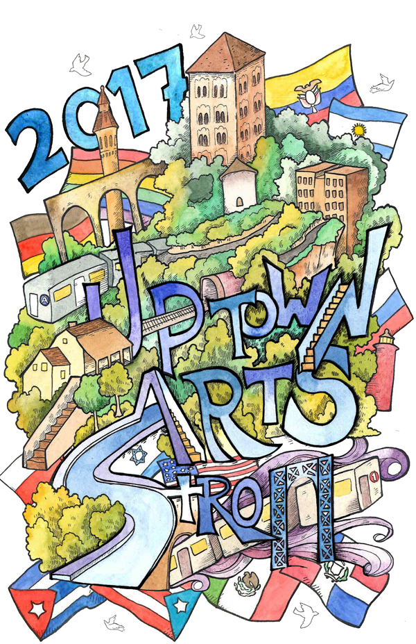 2017 Uptown Arts Stroll Poster